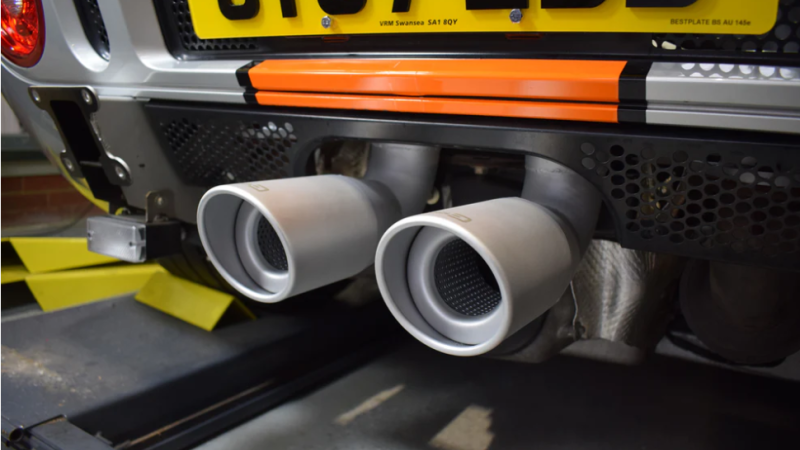 Photo of Quicksilver Ceramic Coated Sport Exhaust for the Ford GT 2005-06 - Image 3